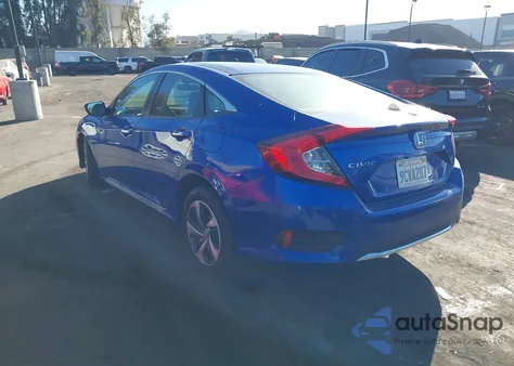 2019 Honda Civic Lx из США, поврежденный, VIN 19XFC2F61KE211436
